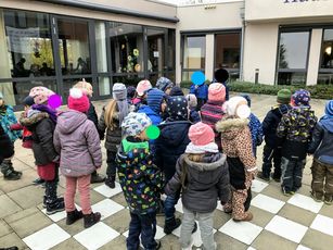 Martinsbesuch beim Seniorenheim